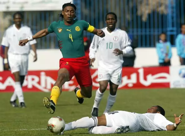The controversial kit was initially banned by FIFA (Image: Getty)