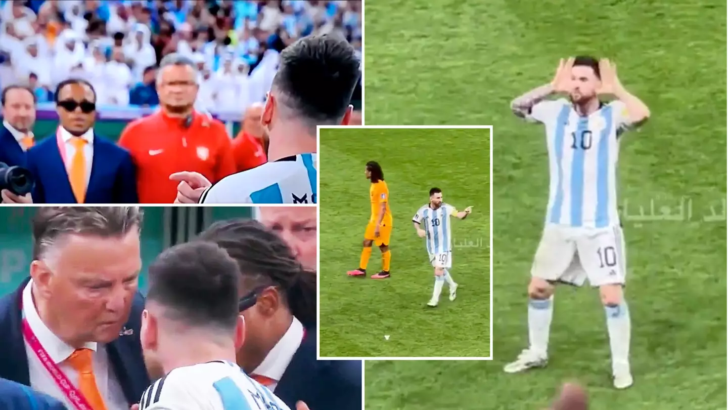 Lionel Messi showed Louis van Gaal no mercy during Argentina vs Netherlands in 'coldest moments of his career'