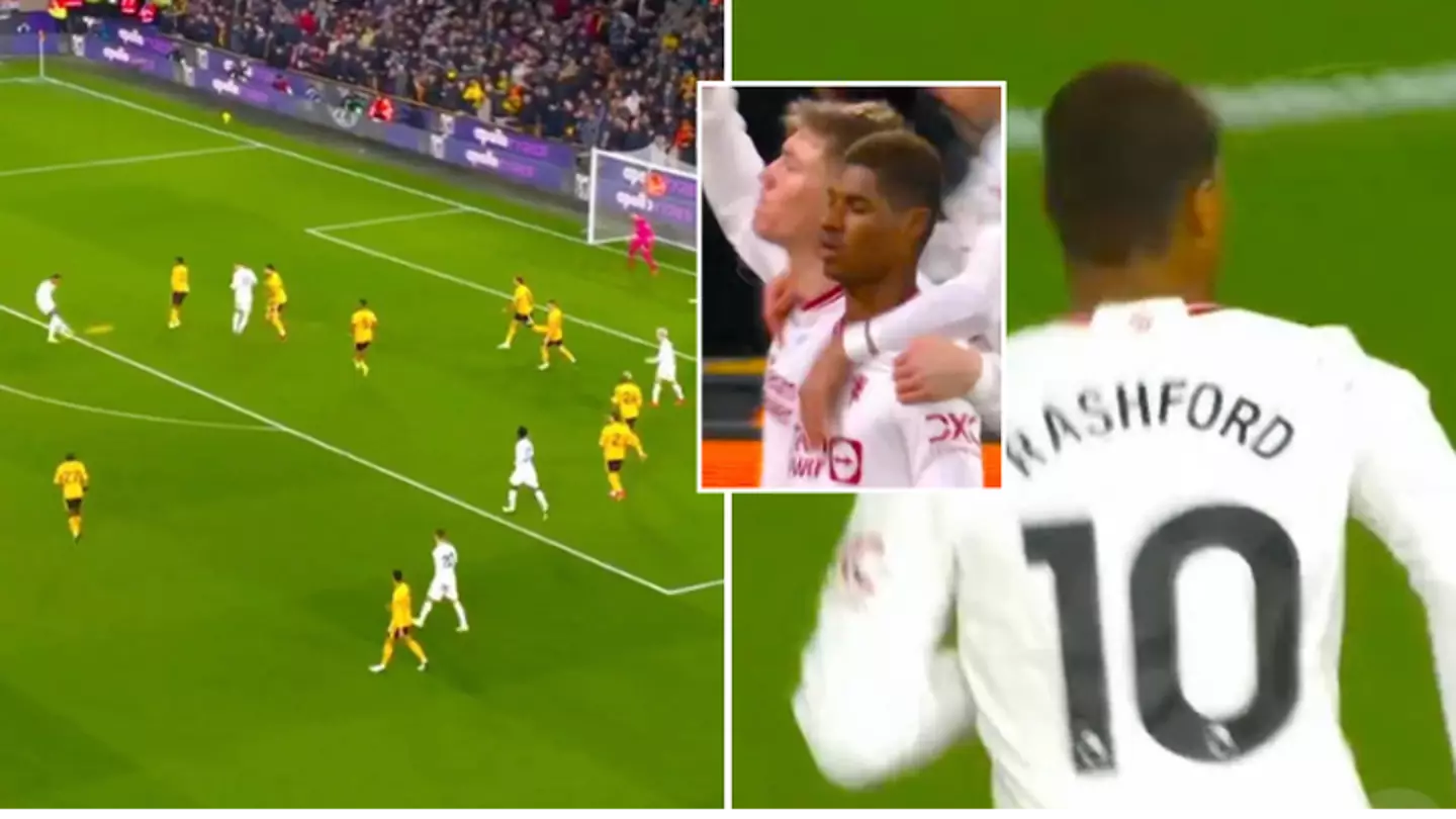 Marcus Rashford scores for Man Utd inside five minutes vs Wolves before low-key celebration