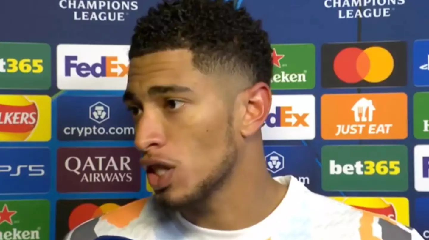Jude Bellingham gives brutally honest interview after Arsenal's win against Real Madrid in Champions League
