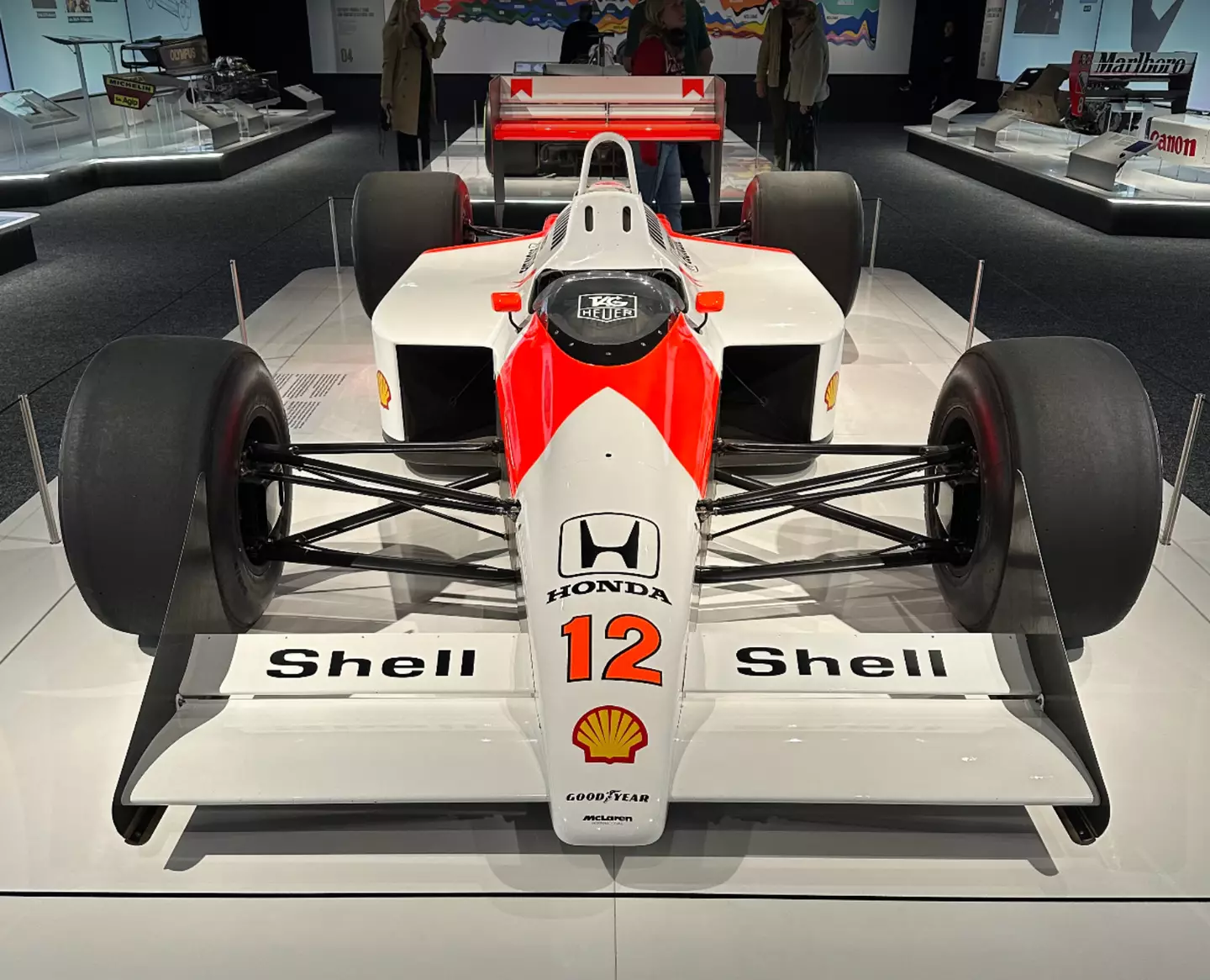 Ayrton Senna's 1988 McLaren- F1 Exhibition