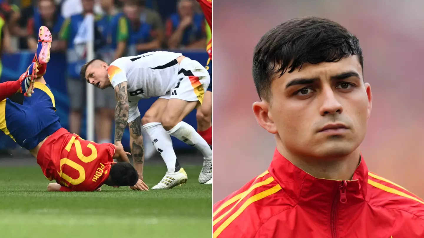 Pedri breaks silence after Euro 2024-ending tackle with 21-word message to Toni Kroos