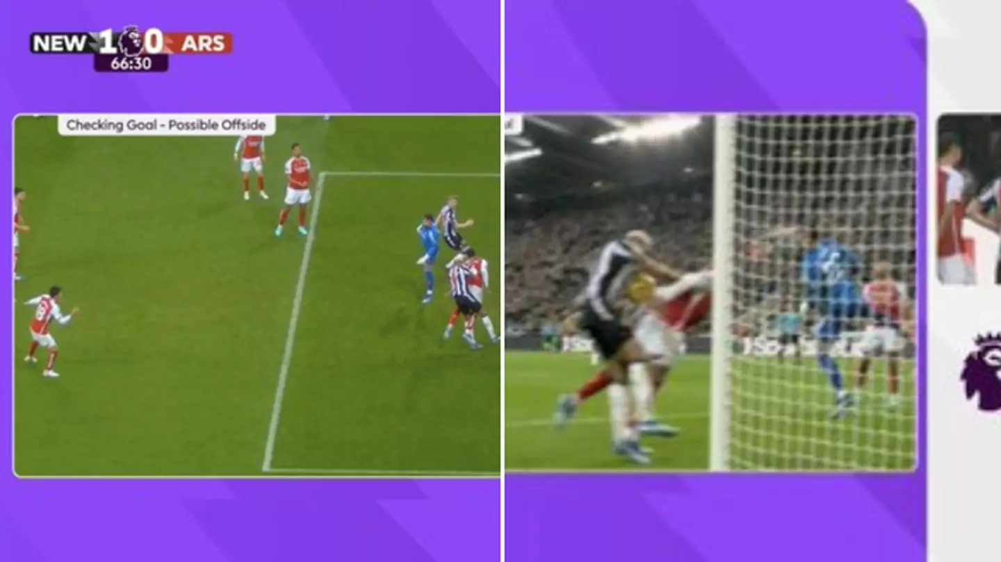 Anthony Gordon's goal was allowed to stand against Arsenal because of VAR 'loophole'