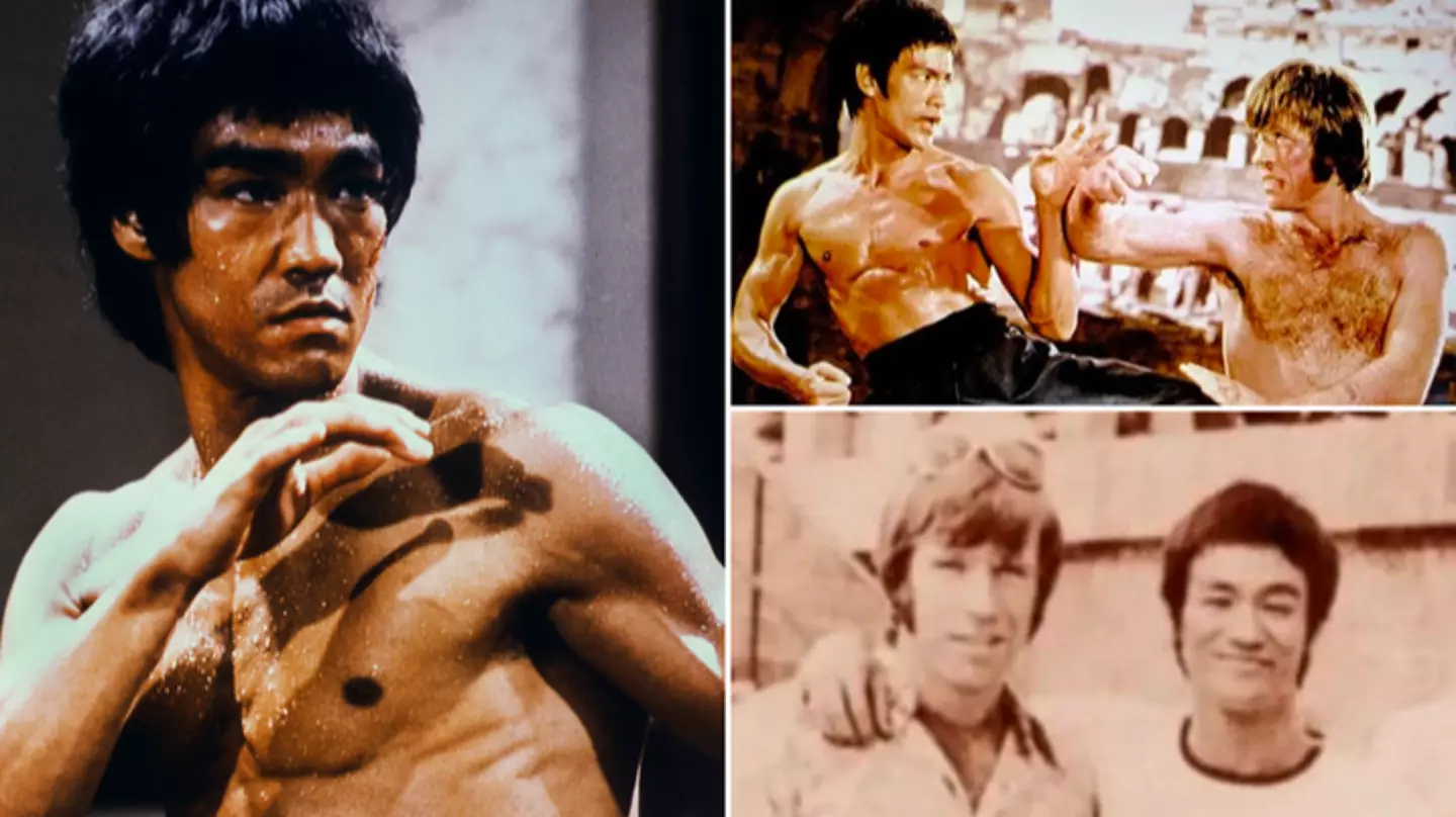 Bruce lee chuck norris colosseum sales