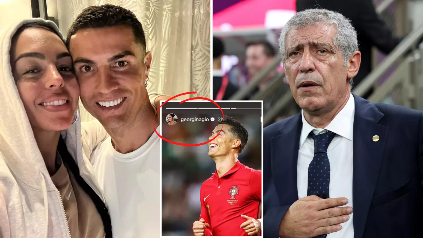 Georgina Rodriguez aims salty dig at Fernando Santos after starting Cristiano Ronaldo on bench against Morocco