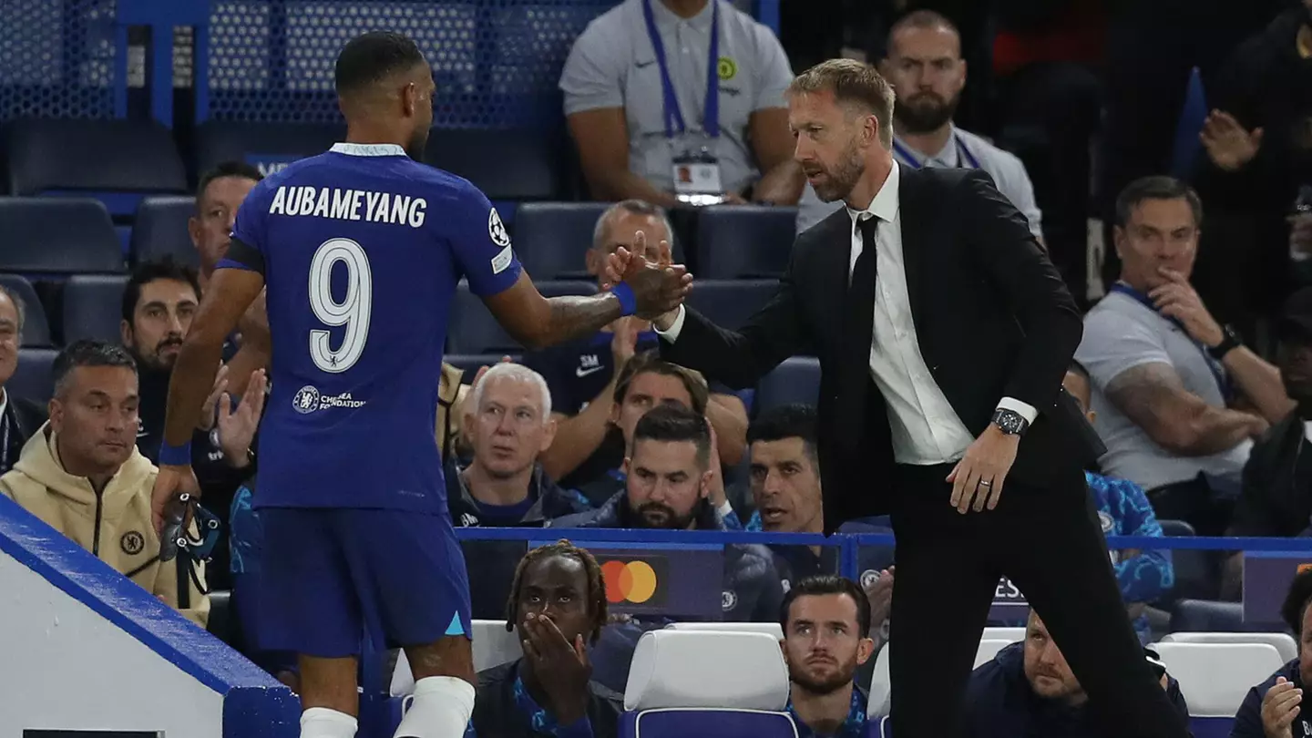 Pierre-Emerick Aubameyang sent strong message of support by Graham Potter over Chelsea role