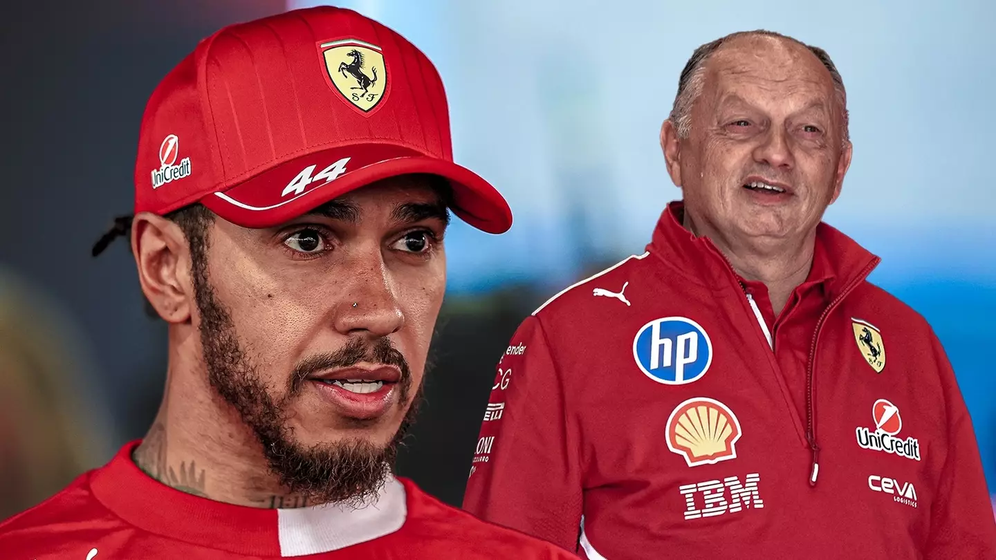 Lewis Hamilton's Ferrari Spot Under Threat as Fred Vassuer Targets F1 Rival