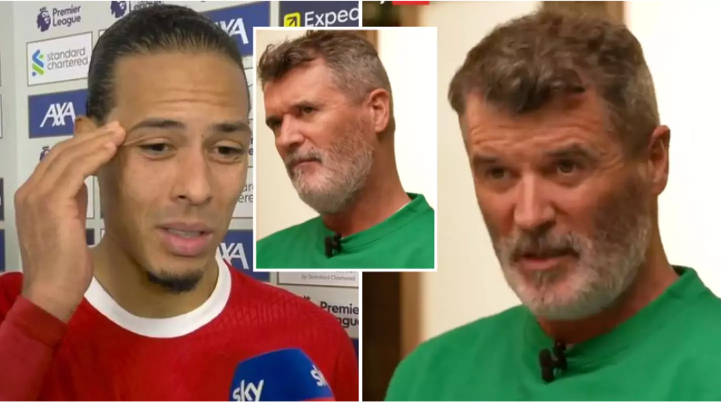 Roy Keane doubles down on Virgil van Dijk criticism after Liverpool captain's comments