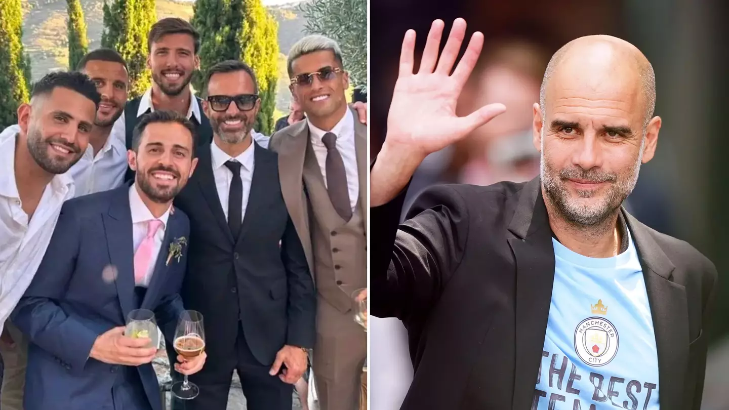 Fans hilariously notice the same thing in Bernardo Silva's wedding photo, it's gone viral