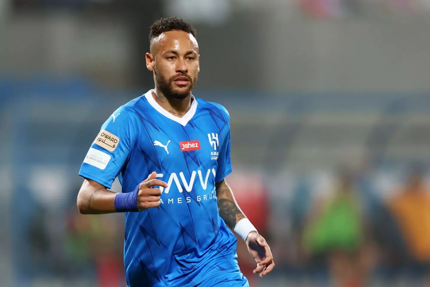 Neymar Jr has just seven appearances for Al Hilal. (Image: Getty)