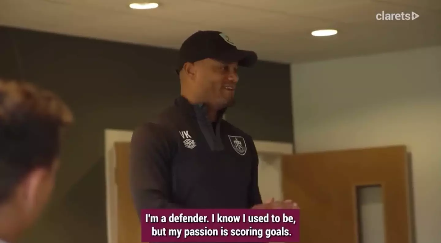 Manchester City legend Vincent Kompany has blown fans away with his incredible speech to Burnley players.