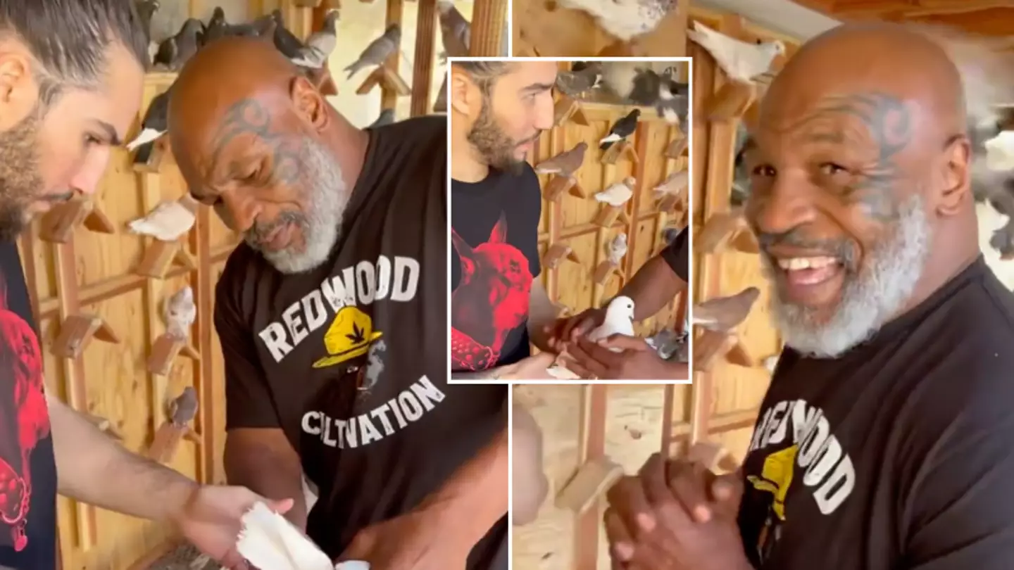 Mike Tyson invites Muhammad Ali’s grandson to see his pigeons, they changed his life