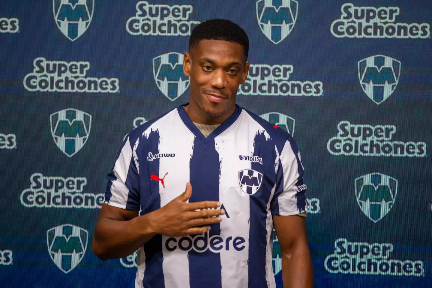 Martial has signed a two-year contract at Monterrey with the option of a further year. Image credit: Getty