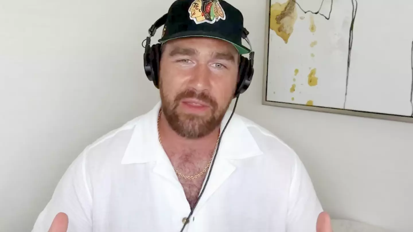 Travis Kelce slams 'false' rumour circulating about him online as he addresses it directly on podcast