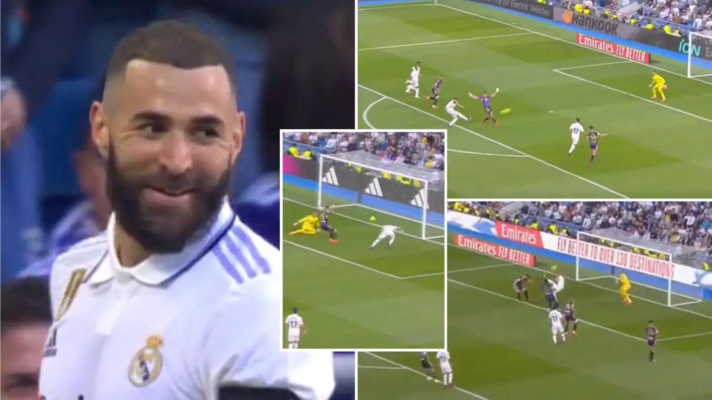 Karim Benzema completes stunning seven-minute hat-trick for Real Madrid with a bicycle kick, he's also fasting
