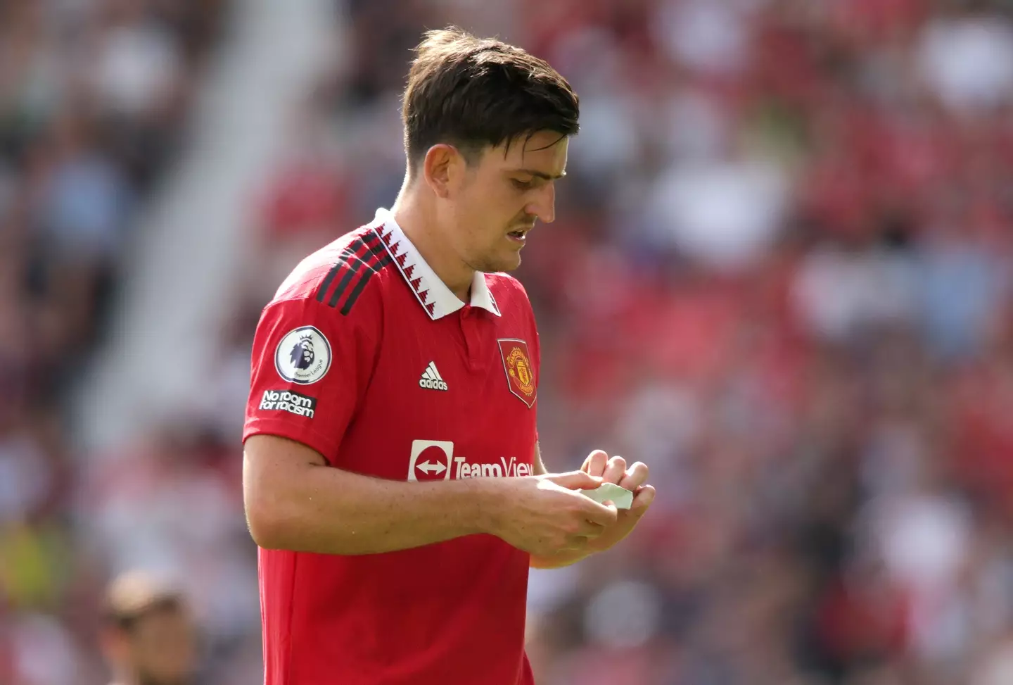 Maguire's been limited to appearances in the cups this season. (Image