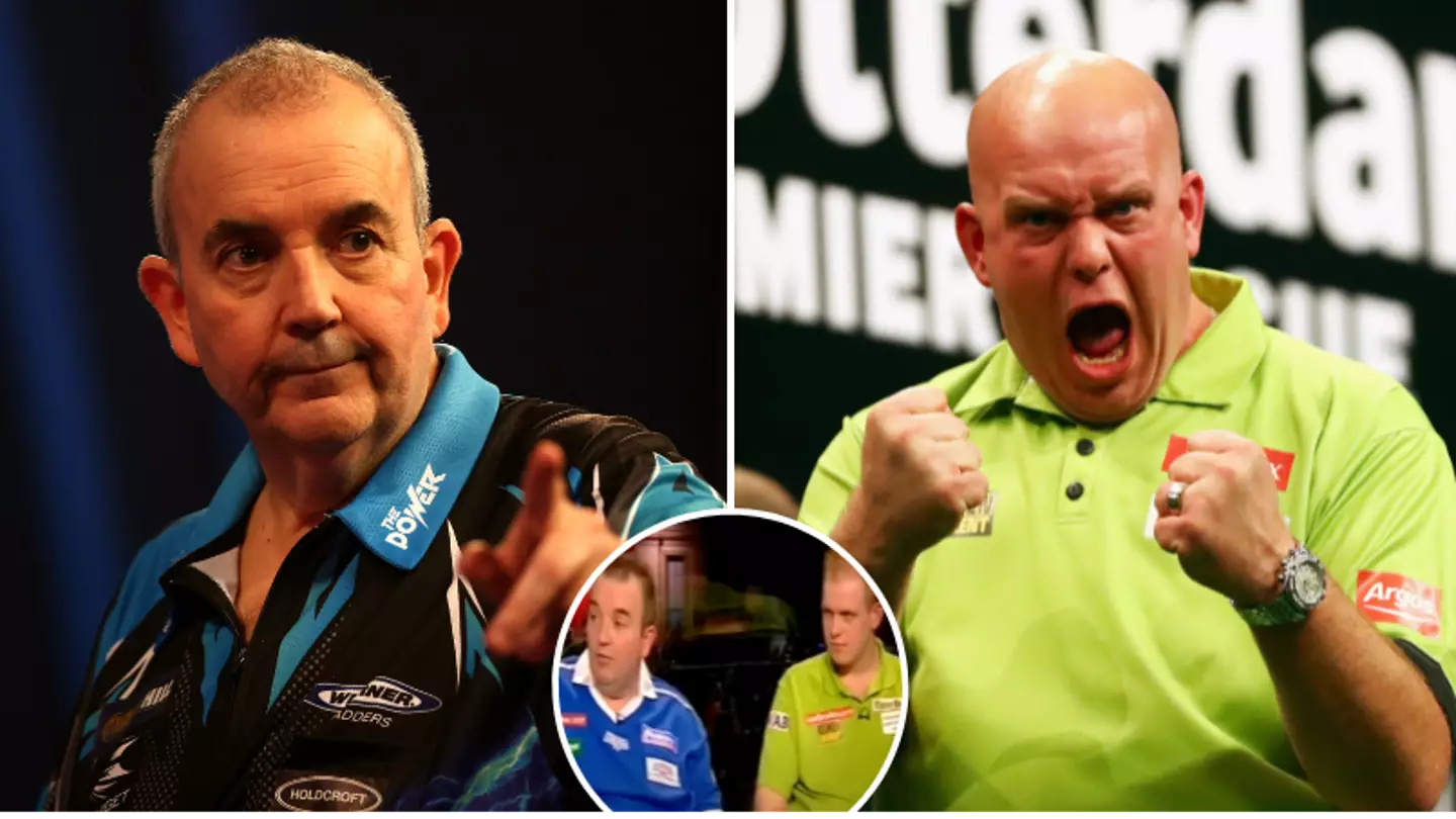 Michael van Gerwen once 'floored' Phil Taylor backstage after darts rival bragged about boxing pal