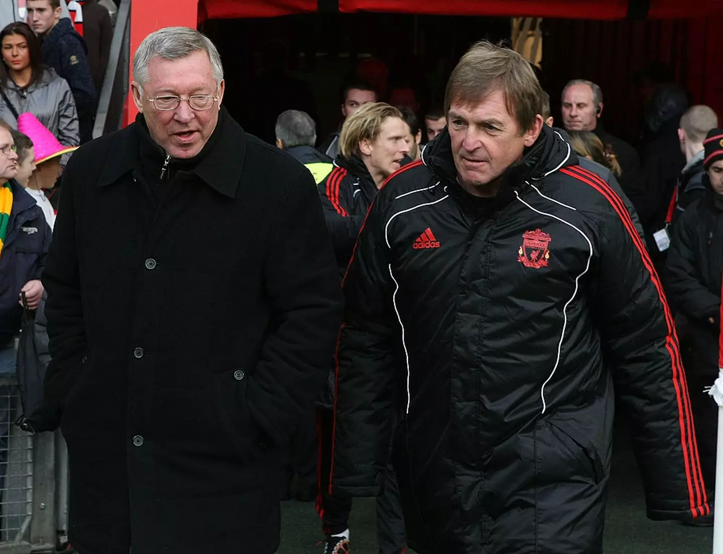 Sir Kenny Dalglish and Sir Alex Ferguson (Credit:Getty)