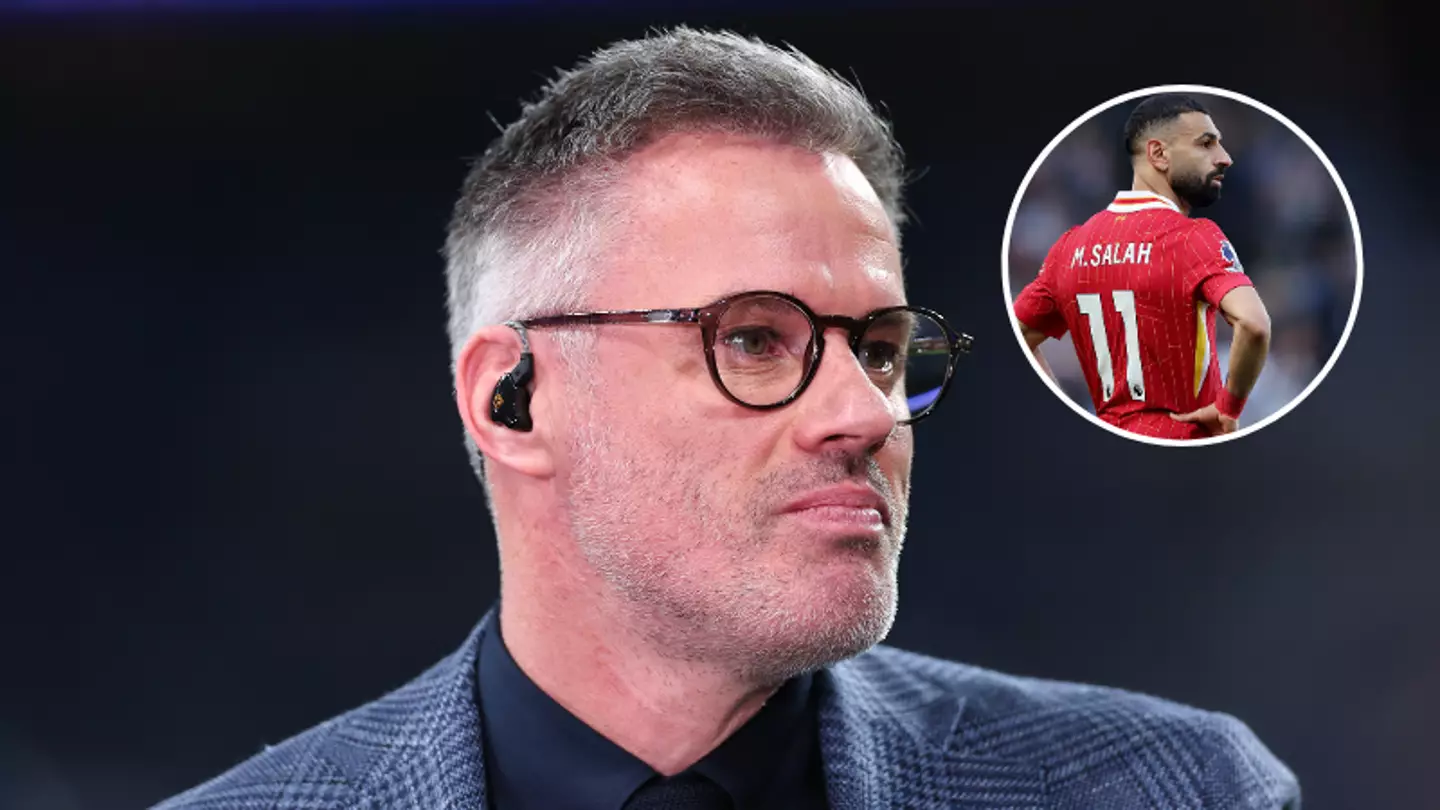 Jamie Carragher issues three-word response to bombshell Mo Salah contract news as Liverpool post goes viral