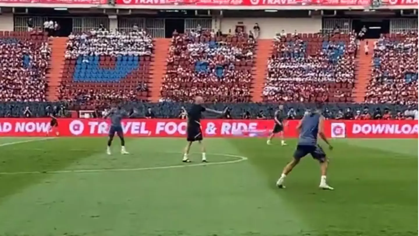 WATCH: Bangkok Training Video Shows How Erik Ten Hag Is Training The United Players