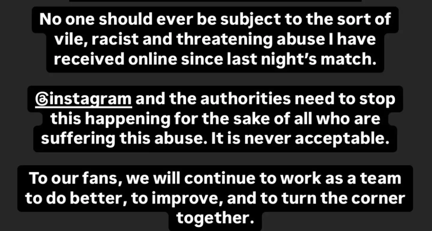Walker called on the authorities to take action (Image: Instagram/kylewalker2)