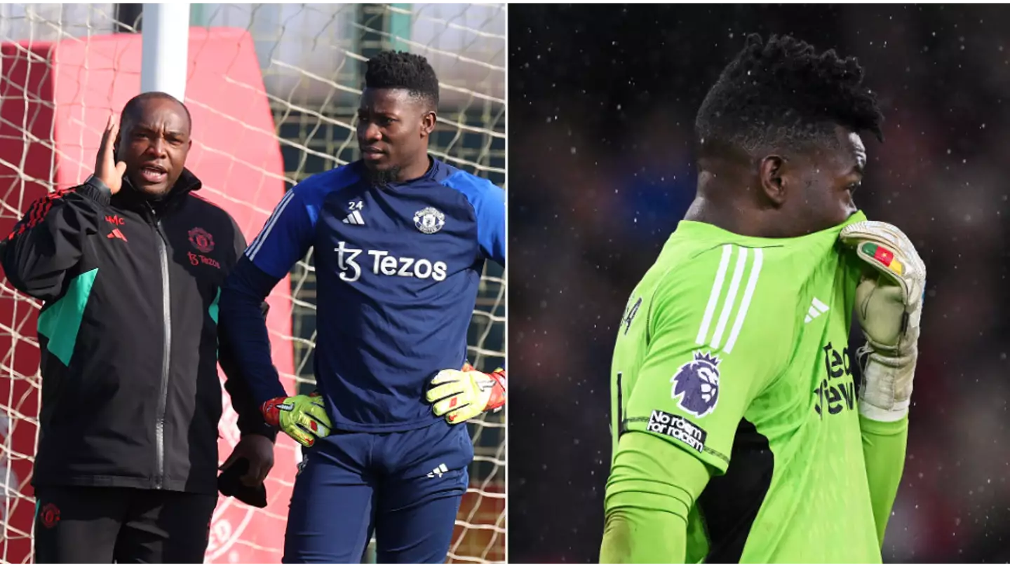 One Man Utd youngster brutally ripped into Andre Onana in training after Champions League nightmare