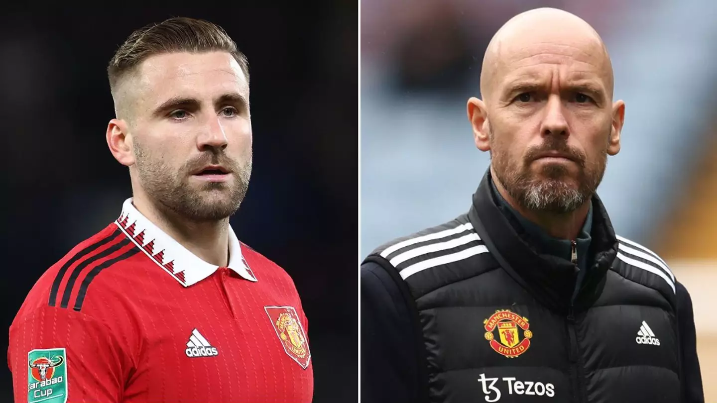 Luke Shaw reveals players' private dressing room conversation away from Erik ten Hag