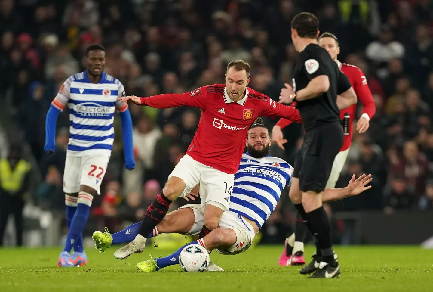 Christian Eriksen in action for Manchester United (Image: Alamy)