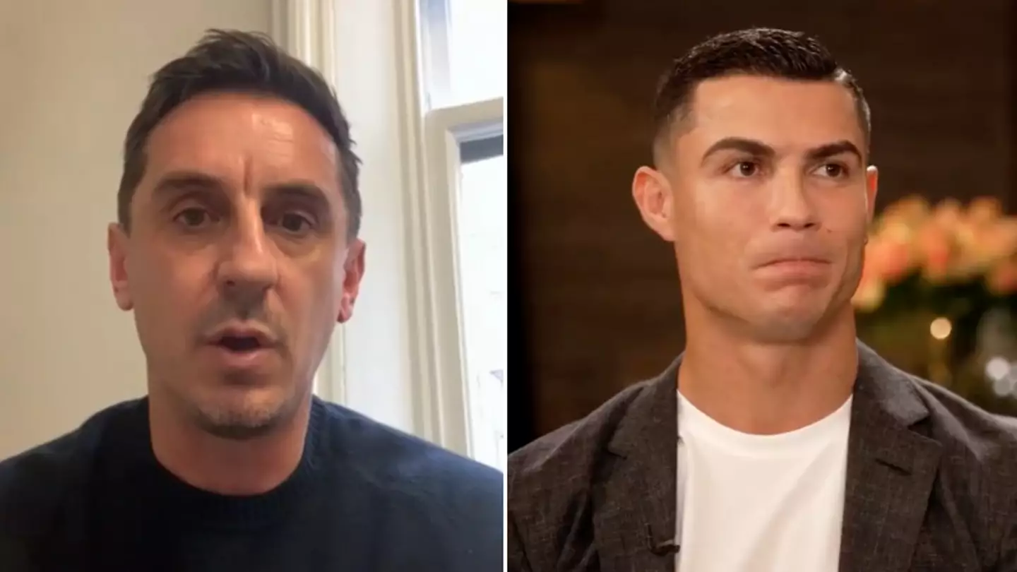 Gary Neville insists Man United have to terminate Cristiano Ronaldo’s contract