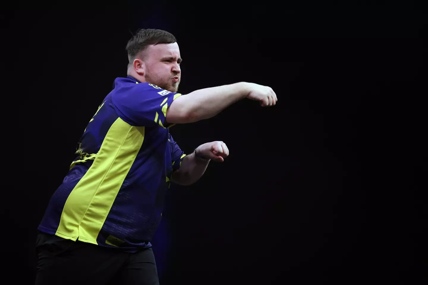 Littler criticised the Glasgow crowd. Image credit: Getty