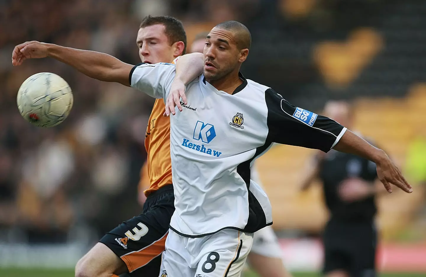 Rob Wolleaston in action for Cambridge United in 2008 (Credit:Getty)