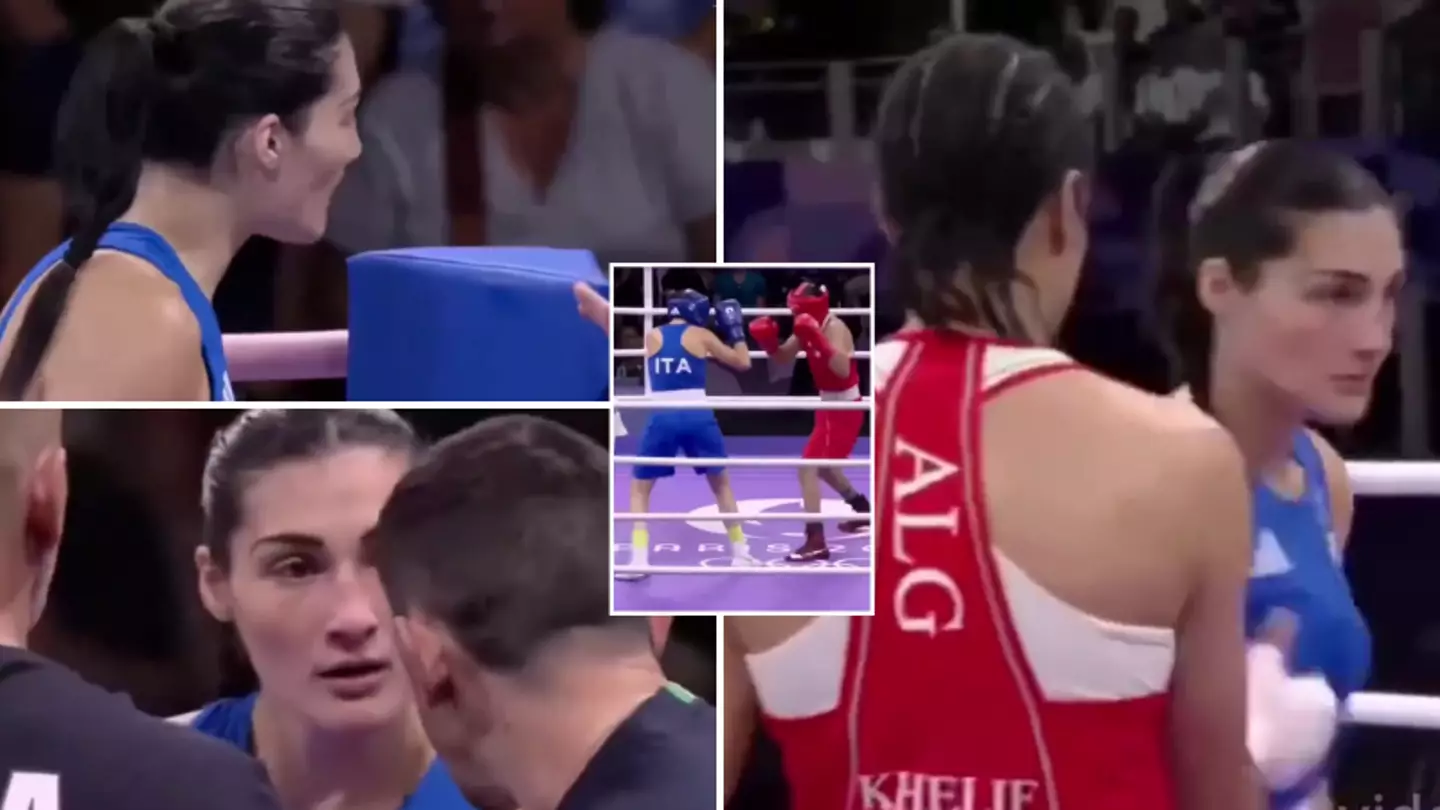 Lip-reader reveals what boxer said immediately after ending fight with Imane Khelif after just 46 seconds