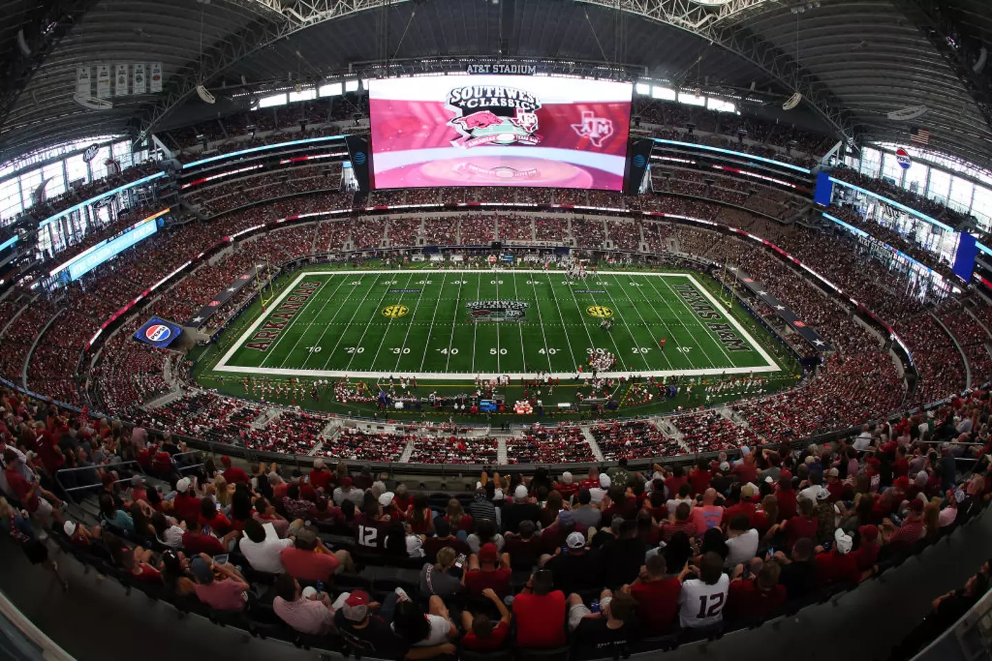 AT&T Stadium view- Getty