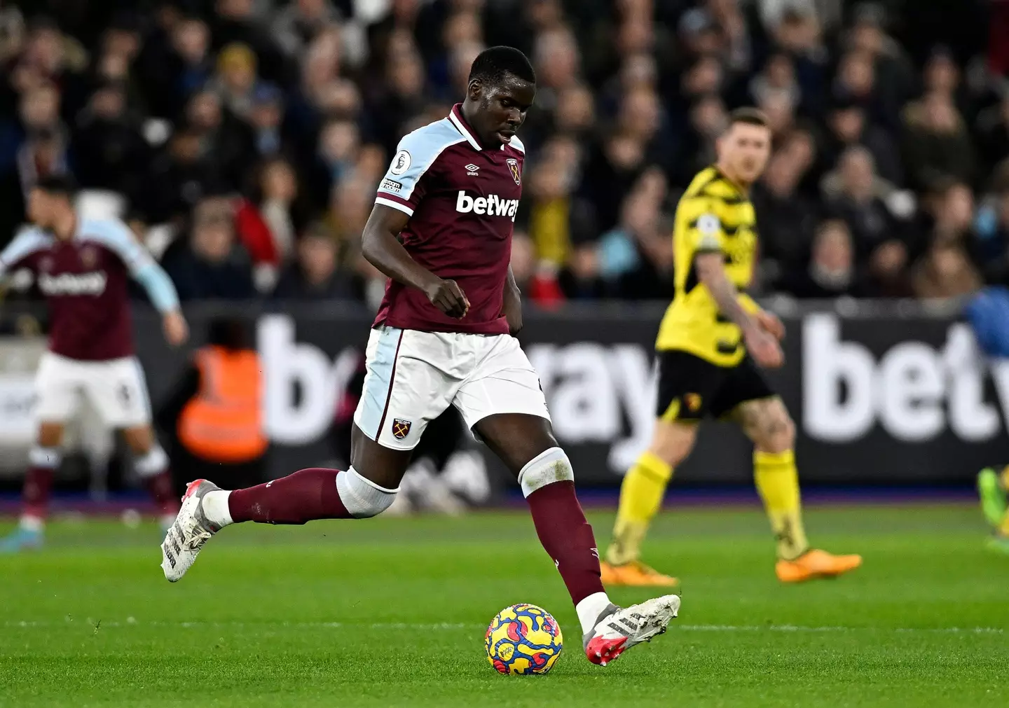 Zouma played against Watford. Image: PA Images