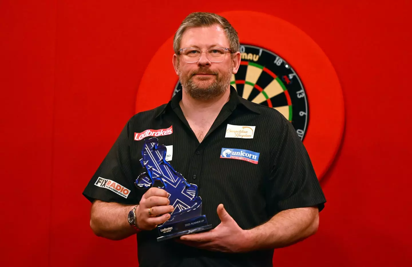 Wade was runner-up in the 2025 UK Open (pictured) and World Matchplay (Image: Getty)