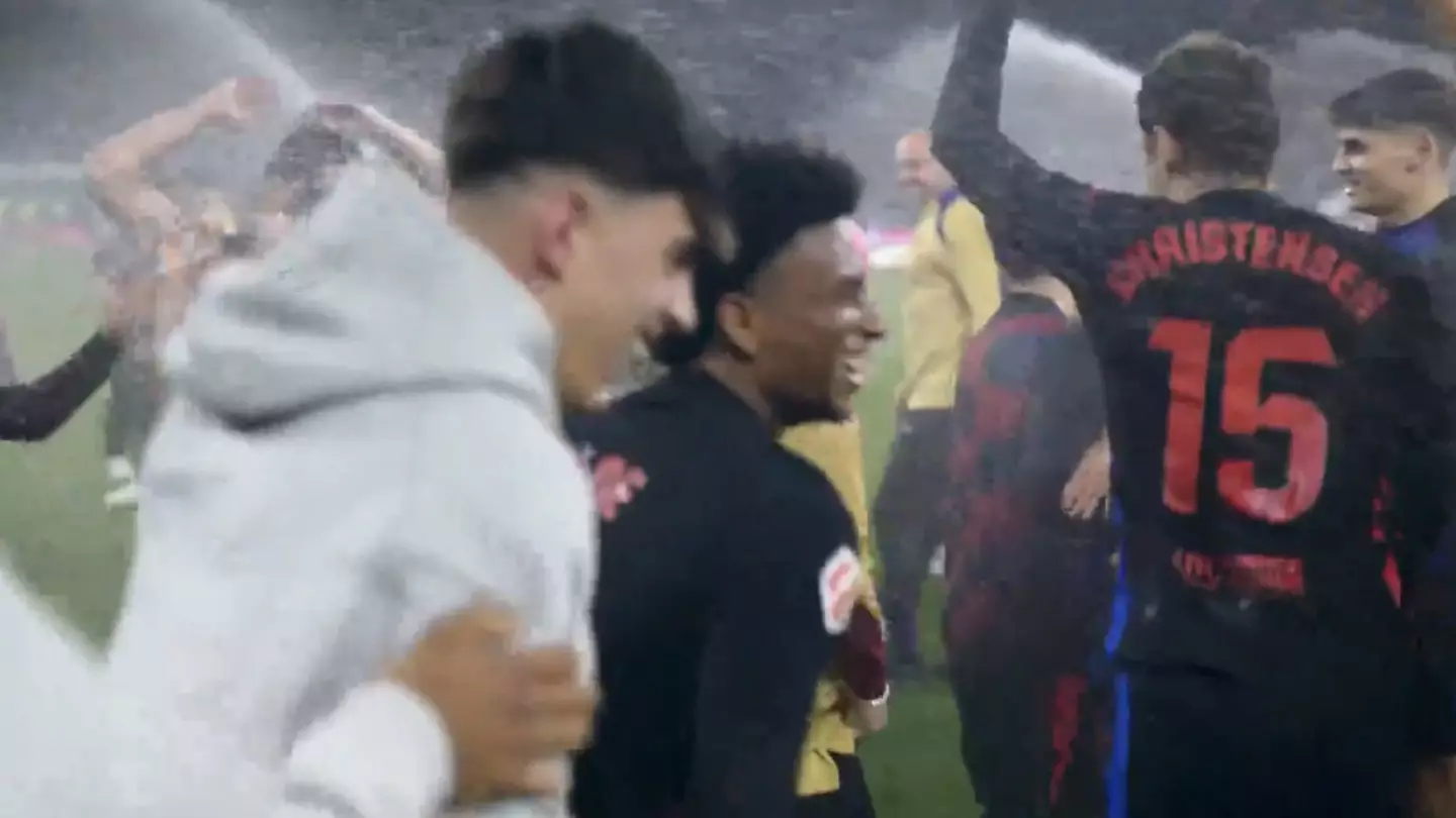 Fans in stitches after seeing what Espanyol did immediately after Barcelona won the title in their ground