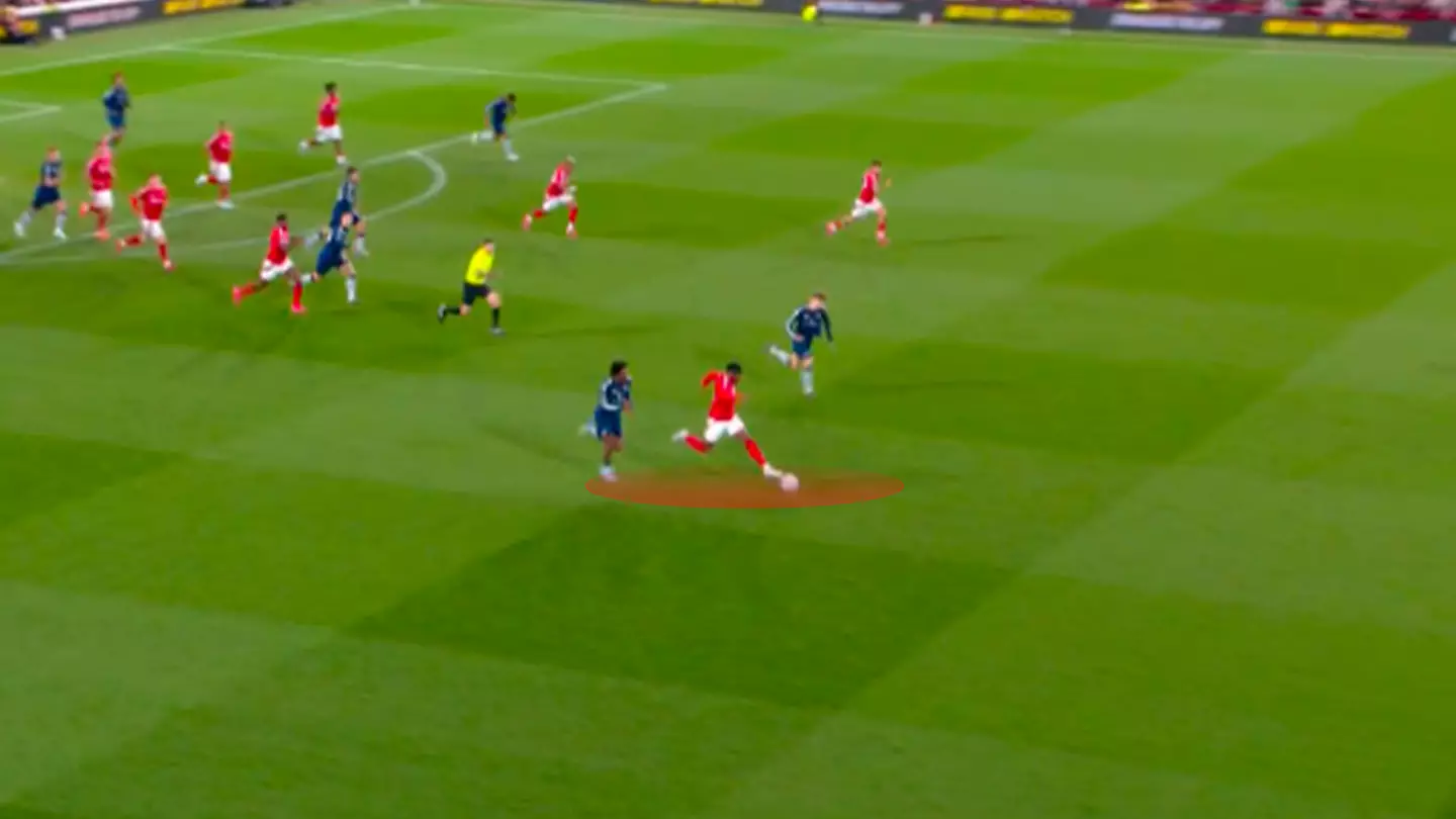 How Anthony Elanga's sprint for goal against Man Utd compares to Olympic legend Usain Bolt