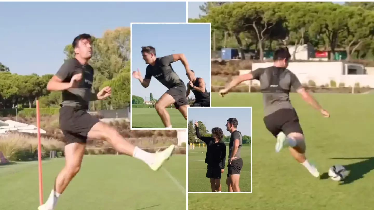 Man Utd fans are impressed by Harry Maguire's pre-season training regime after footage emerges