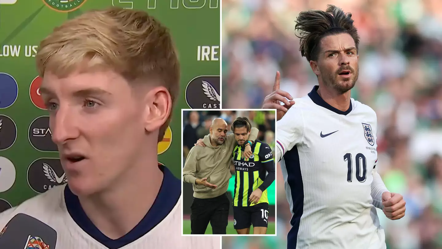 Anthony Gordon's refreshingly honest interview about Jack Grealish's position for England is impressing everyone