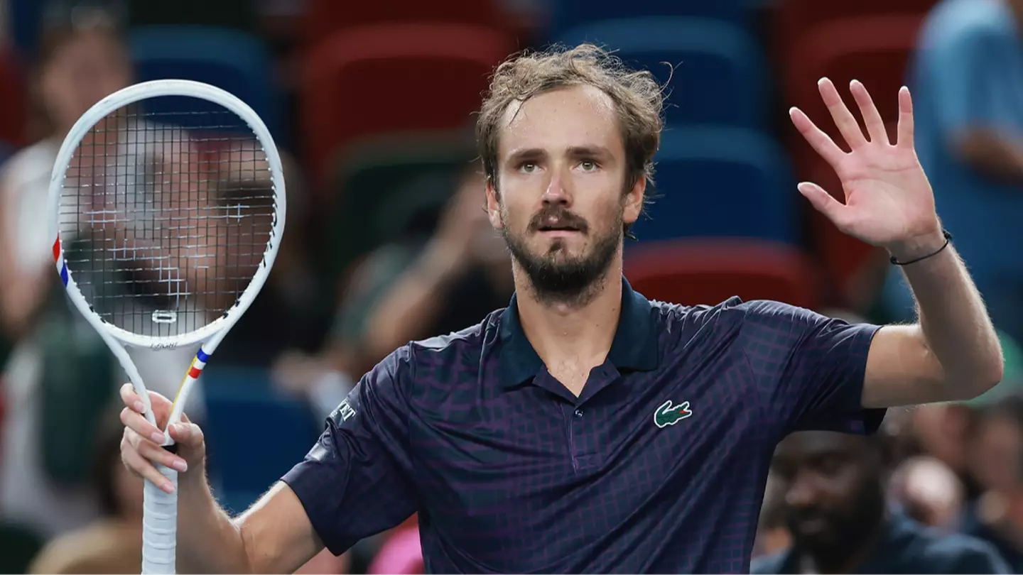 Daniil Medvedev Caught in Awkward Moment With Ball Girl at Shanghai Masters
