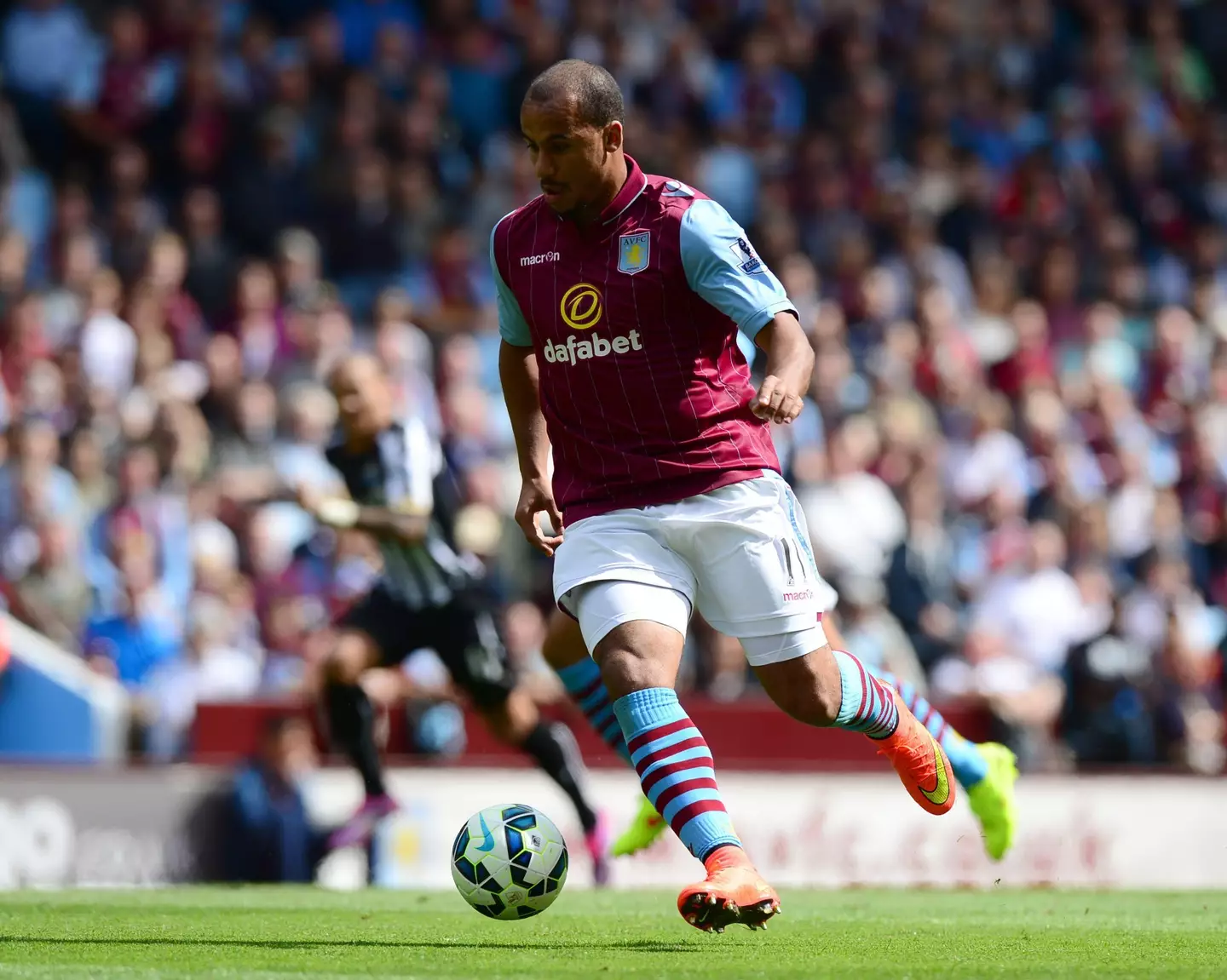 Grealish named former Aston Villa striker Gabby Agbonlahor as one of his idols growing up (Image: PA)