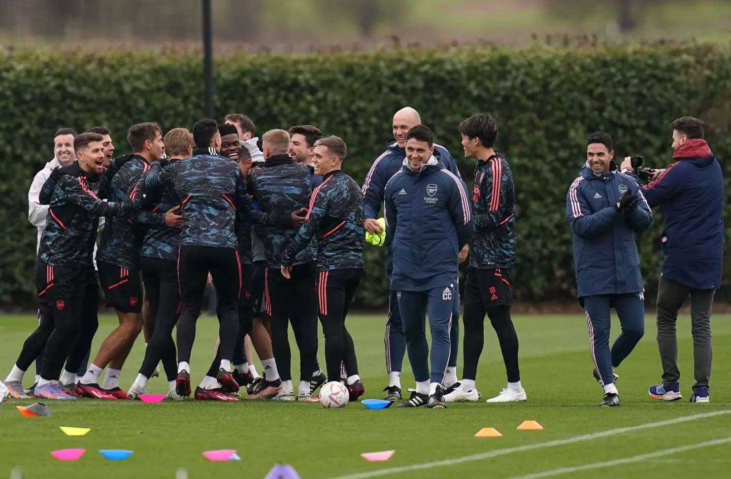 Mikel Arteta has helped create a special atmosphere around London Colney, which Fabregas has witnessed first hand (