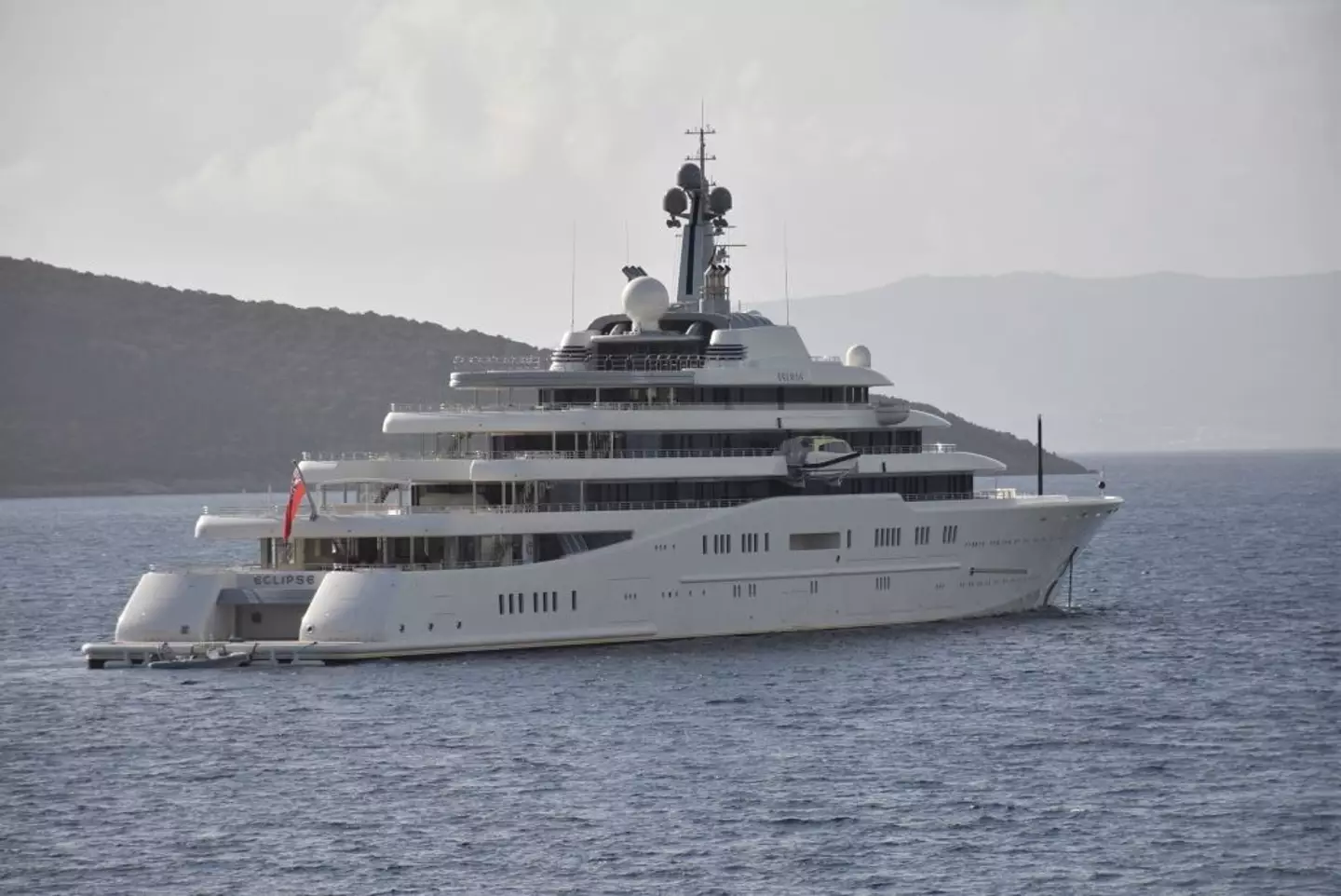 Roman Abramovich's Eclipse superyacht (Image: Getty)