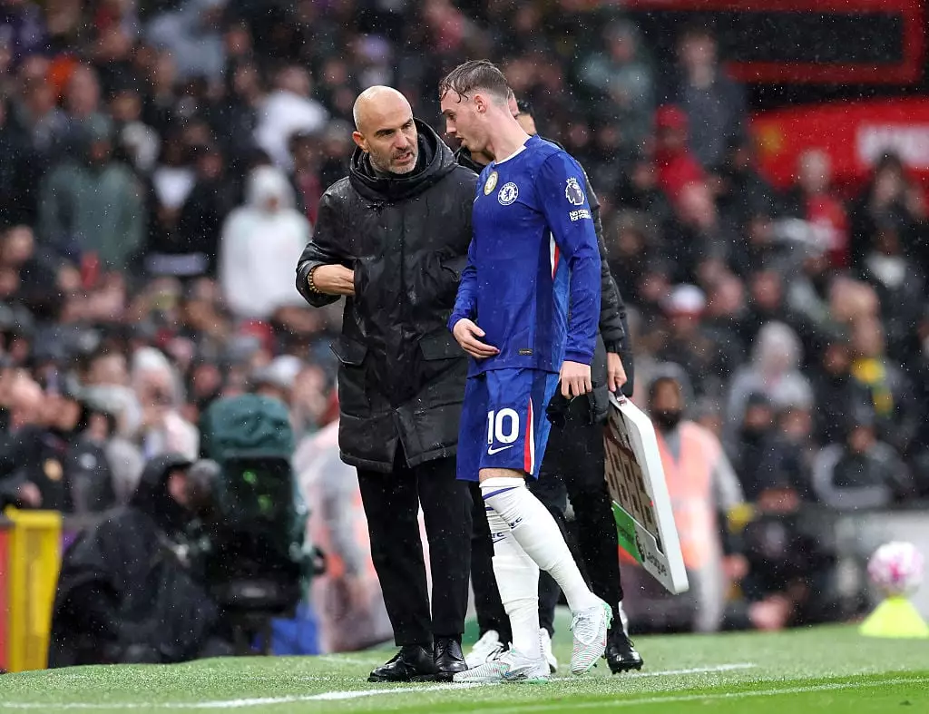 Cole Palmer is currently struggling with a recurring groin injury. (Image: Alex Livesey/Getty Images)