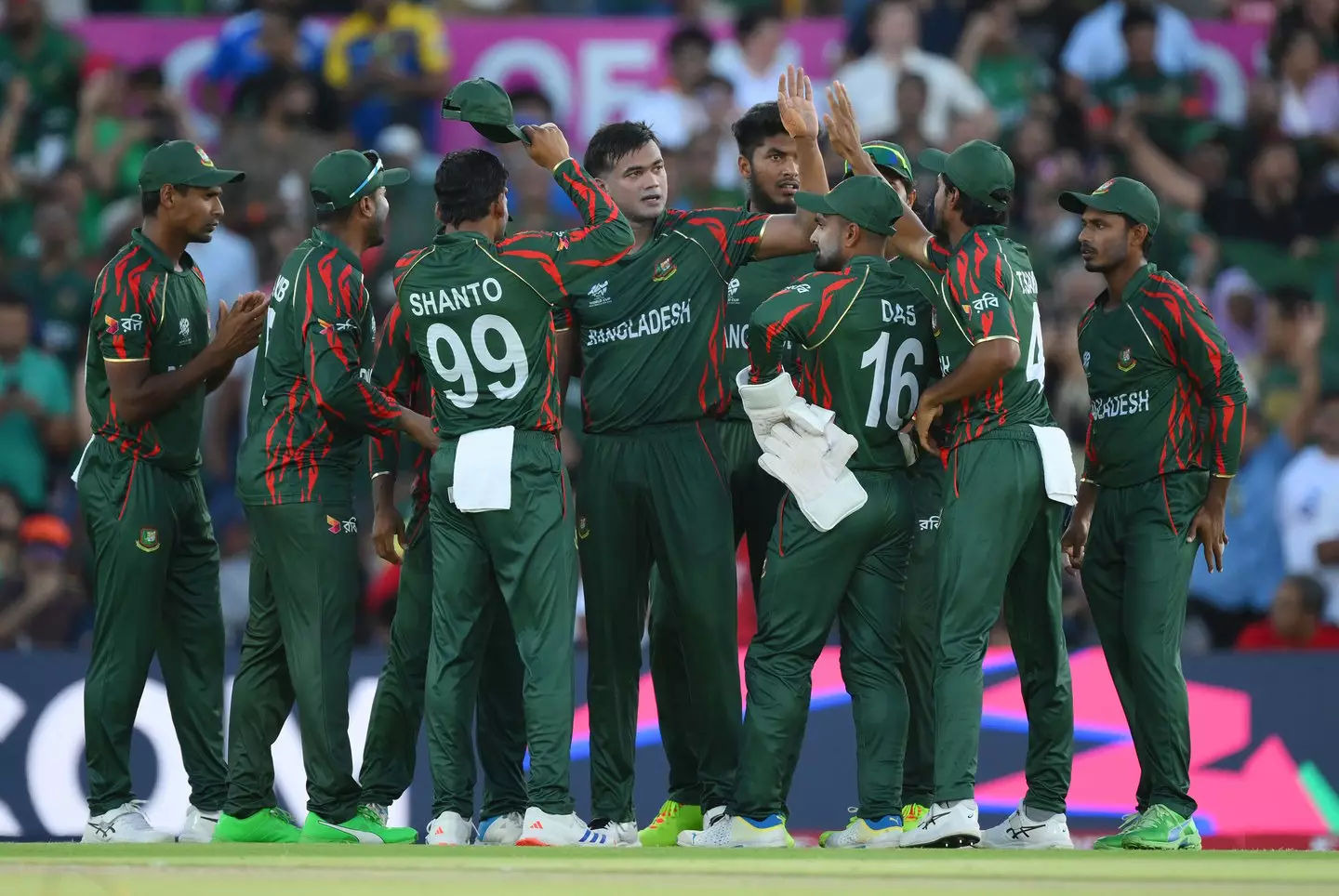 The ICC removed Bangladesh from the T20 World Cup despite their security concerns. Image: Getty