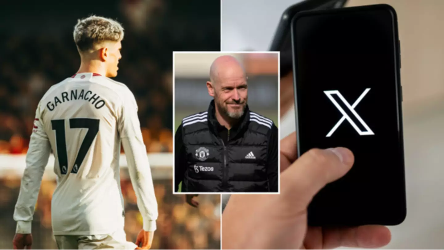 Alejandro Garnacho's account 'likes' two tweets about Erik ten Hag after Bournemouth draw