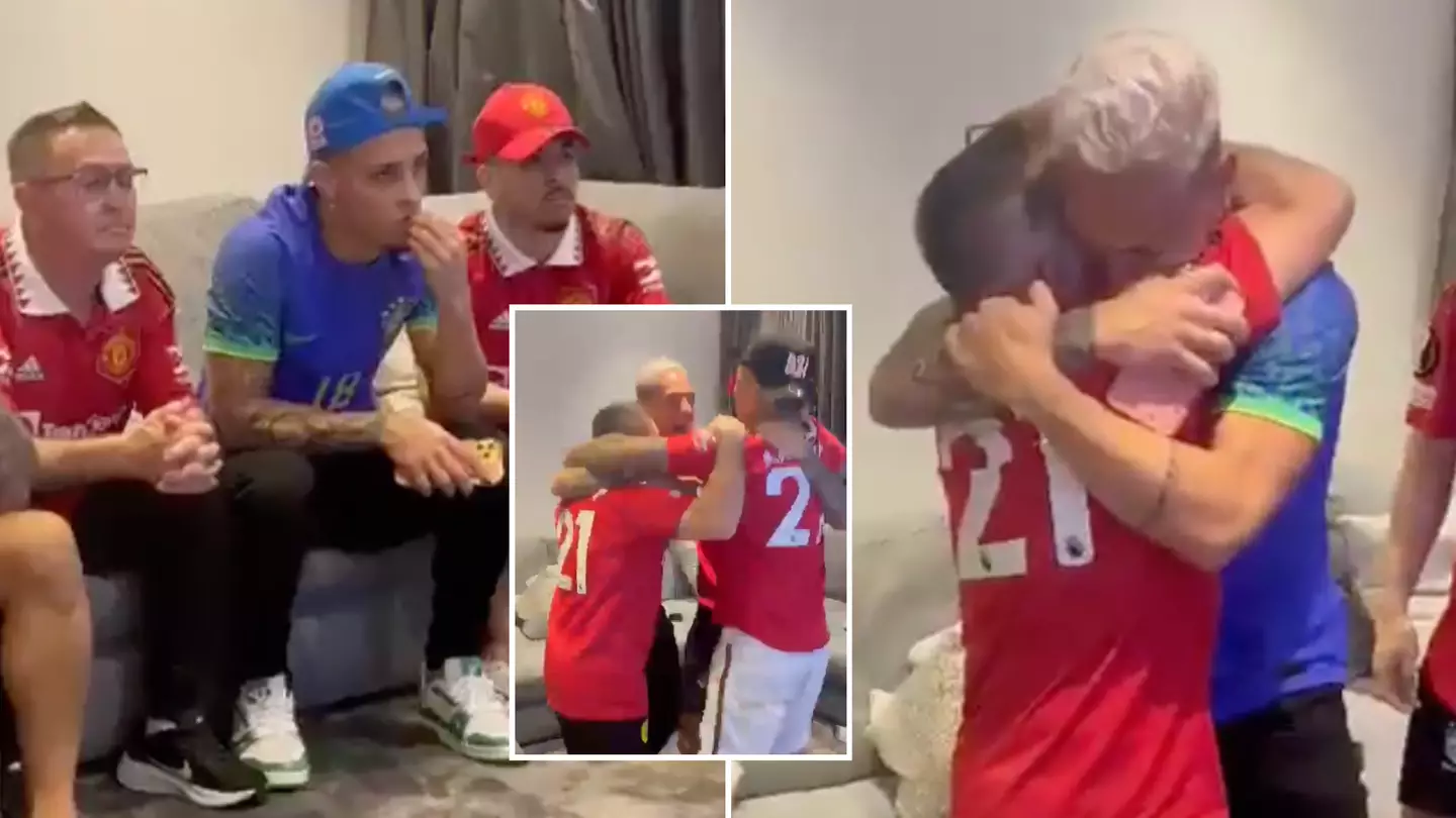 Antony breaks down in tears after finding out he's in Brazil's stacked World Cup squad