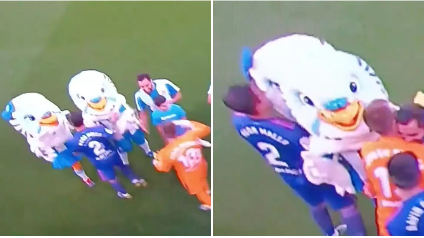 Spanish footballer Hugo Mallo faces trial for alleged sexual assault of mascot as new footage emerges