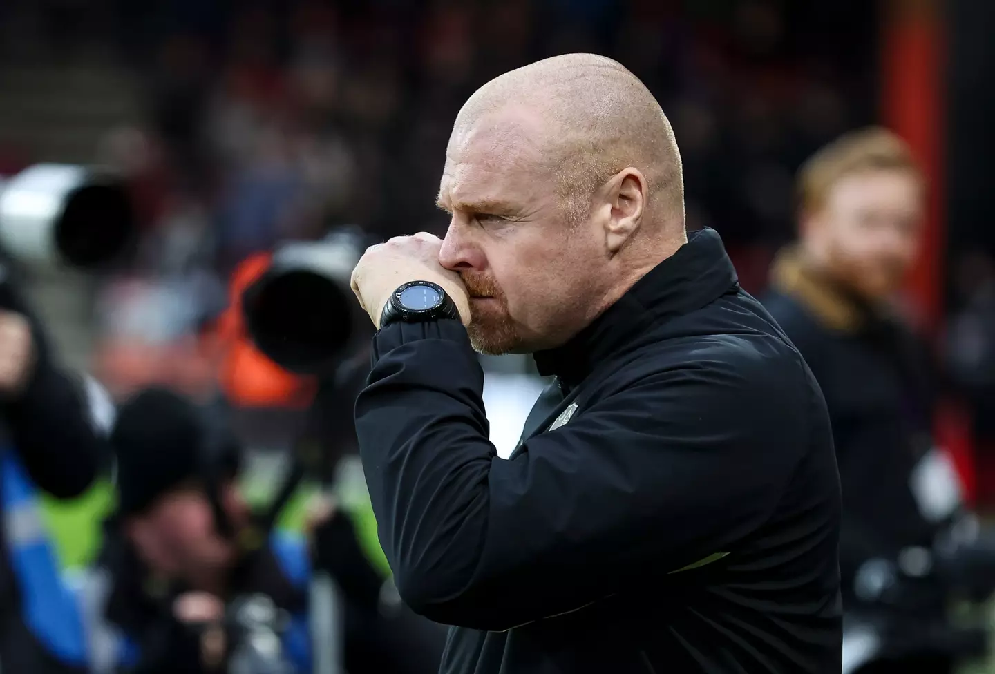 Dyche is the leading contender for the Forest job if it becomes vacant. Image: Getty