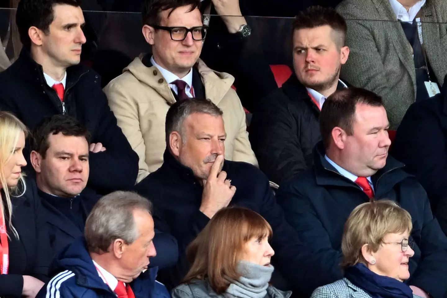 Mark Clattenburg (centre) pictured (